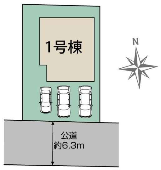 ブルーミンガーデン東広島市黒瀬切田が丘１丁目1期　NO.1