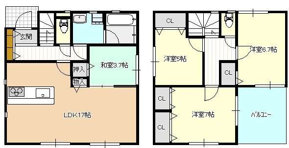 クレイドルガーデン呉市焼山此原町第1　NO.1