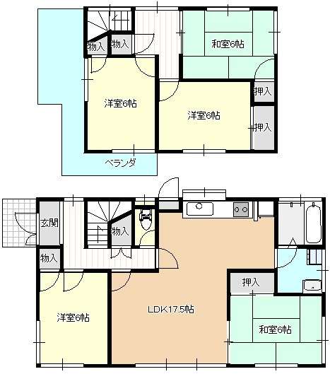 焼山ひばりヶ丘町　中古戸建