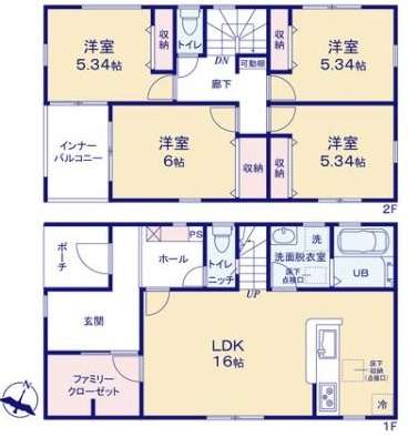 リーブルガーデン竹原市塩町4丁目５期　NO.2