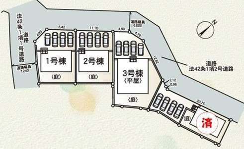 クレイドルガーデン八本松飯田4丁目　NO.3